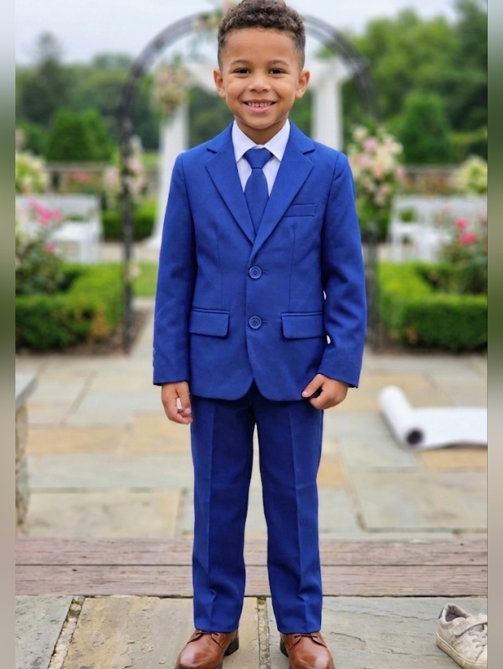 OppoSuits Boys' Navy Royale 3-Pc Suit | Size 6Y, IOB